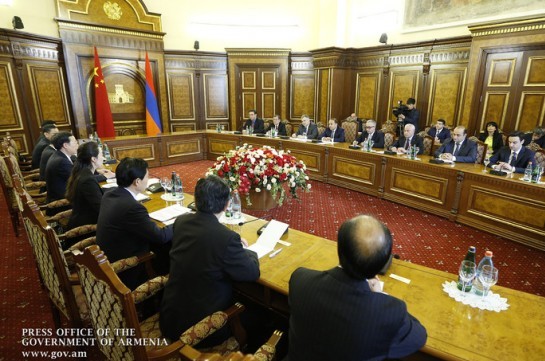 Армения может поспособствовать доведению отношений Китай-ЕАЭС до нового уровня: вице-премьер Госсовета КНР