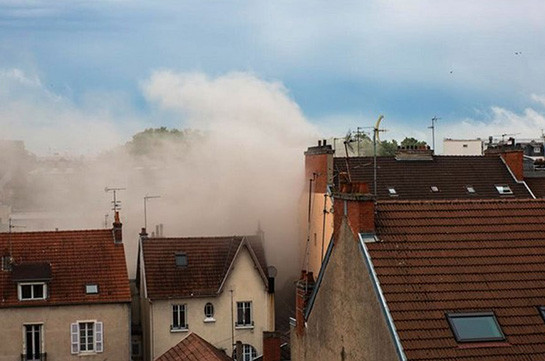 В французском городе Дижон прогремел мощнейший взрыв, есть пострадавшие