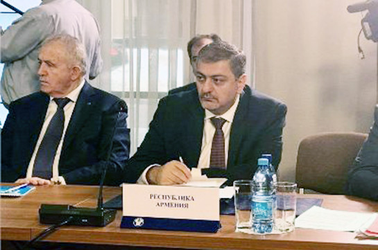 Делегация во главе с Ваче Габриелянов участвовала в Москве в работах 72-го заседания Экономического совета СНГ