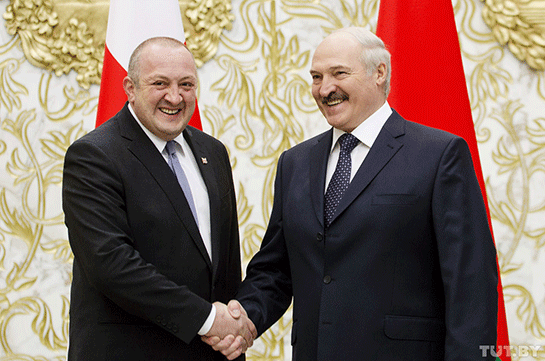 Президент Грузии пригласил Лукашенко совершить визит в Тбилиси