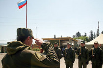 Russian military base in Abkhazia 