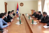 Bako Sahakyan met famous philanthropist Eduardo Ernekyan 