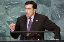 Saakashvili accuses Moscow from UN floor