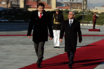 President Serzh Sargsyan meets M. Saakashvili