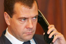 Medvedev, Sarkozy discuss Syrian issue