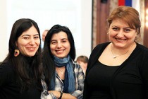 Armenian 3 chess player at a Women's Rapid Chess Championship