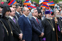 Serzh Sargsyan, Bako Sahakyan took part in celebrations