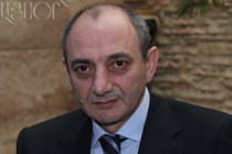 Bako Sahakyan and Ralf Yirikyan meet