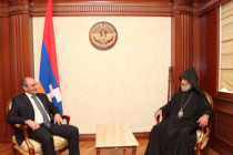 Bako Sahakyan received Pargev Martirosyan