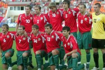 National team of Belorussia in Yerevan