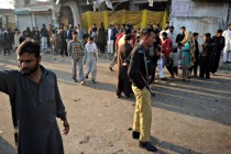 Suicide bomber has killed at least 23 people in Pakistan