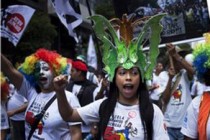 Mass protest in Rio