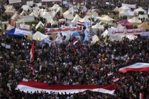 100,000 people protest in Cairo