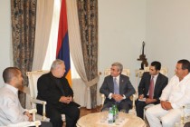 RA President Serzh Sargsyan has received Gary Shaw