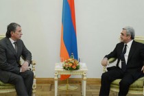 Serzh Sargsyan receives Executive Chairman of Rosneft 