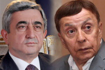 Serzh Sargsyan congratulates Konstantin Orbelian on 85th birthday 