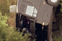 Bus carrying deaf children overturns in Missouri