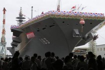 Japan launches largest warship since World War II