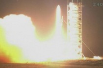 Unmanned Moon mission lifts off