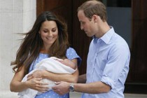 3-month-old Prince George is christened in London