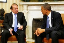 Pakistan PM Sharif urges Obama to end drone strikes