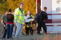 Children rescued after bus topples into Kansas creek