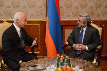 Armenian president receives Vladimir Spivakov 