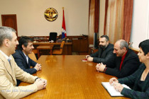 President of NKR receives Placido Domingo Jr.