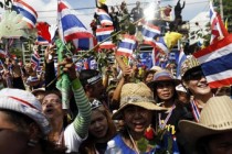 Thailand protests: Demonstrators fill Bangkok streets