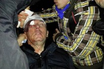 Ukraine ex-minister Lutsenko hurt in clashes in Kiev