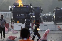 Fears of soaring tensions as police clash with protesters in Bahrain