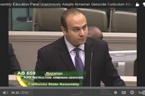 Calif. Assembly unanimously approves Genocide Curriculum Bill