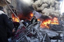 Syria barrel bombs 'kill dozens of civilians' in Aleppo