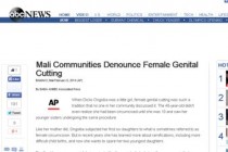 Mali communities denounce female genital cutting