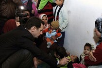 Assad makes rare visit to frontline area