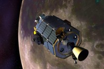 NASA's moon-orbiting robot crashes down