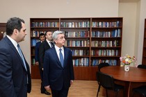 President attends opening of Chamber of Advocates’ building 