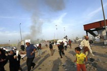 Explosions at Iraq election rally in Baghdad 'kill 31'