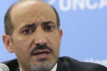 Syrian opposition leader to press case for anti-aircraft weapons