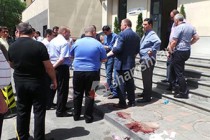 Four wounded in Yerevan shooting  