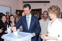 Syrian President Bashar al-Assad wins third term