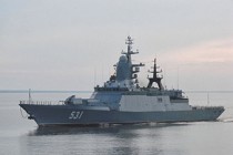 Russian corvette successfully tests missile in Baltic Sea