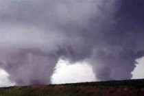 Twin tornadoes tear through Nebraska town; 2 dead