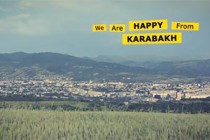 Video based on Pharrell Williams’s hit Happy filmed in Nagorno Karabakh 