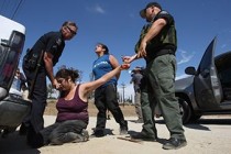 More protests as Southern California town expects new immigrant transfers