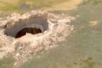 Scientists baffled by gigantic hole at Siberia's 'End of The World'