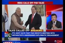 India calls off Pakistan talks over separatist meetings