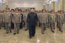 North Korea marks event without leader