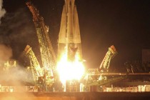 Soyuz-2.1a with Meridian communications satellite launched 