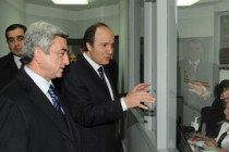 Serzh Sargsyan visited “Lori” diamond-cutting plant 